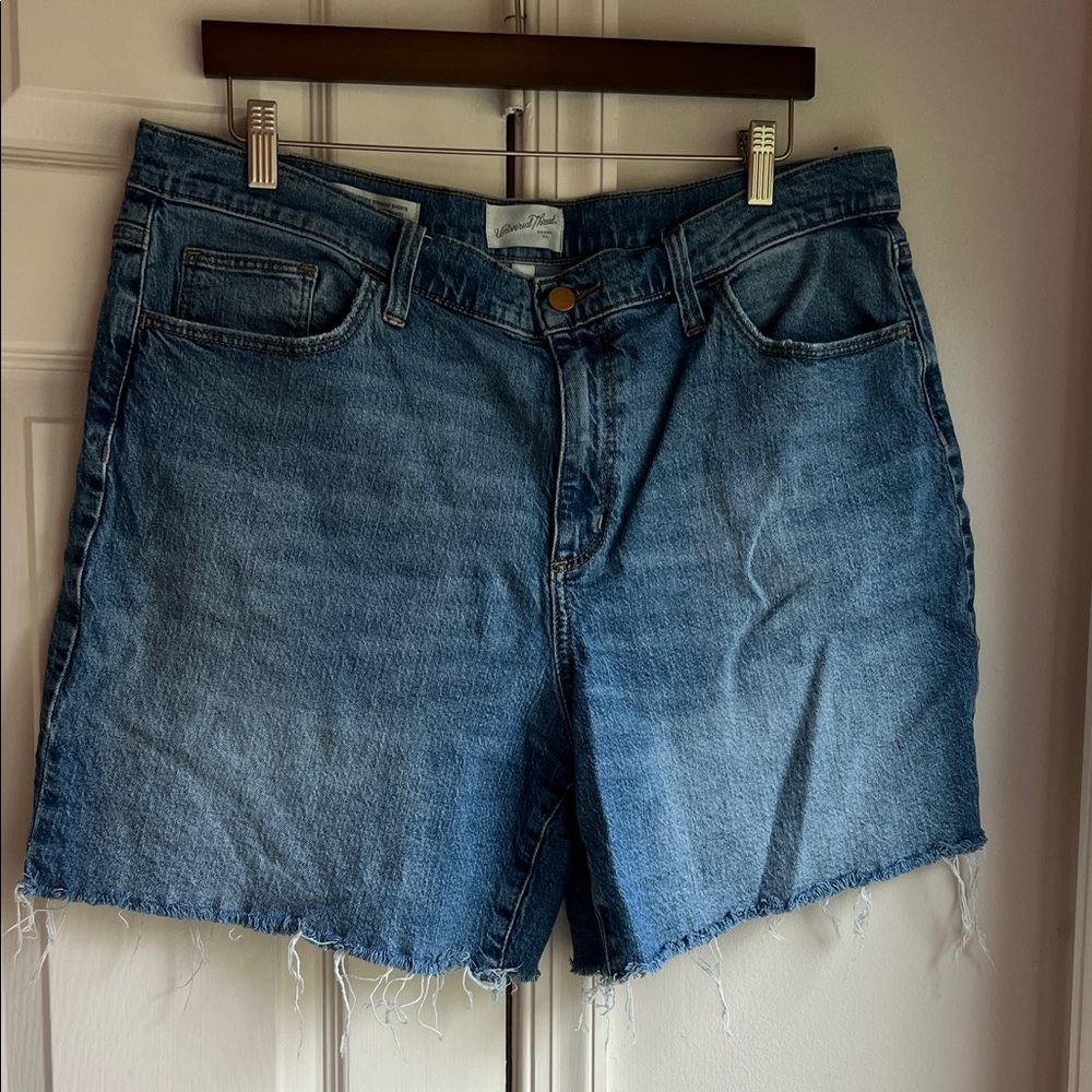 High Rise Vintage Straight Shorts